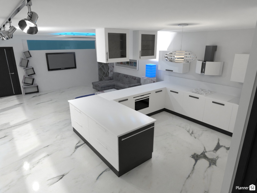 salon+cocina integrada #2891728 by Juanjo Mangas