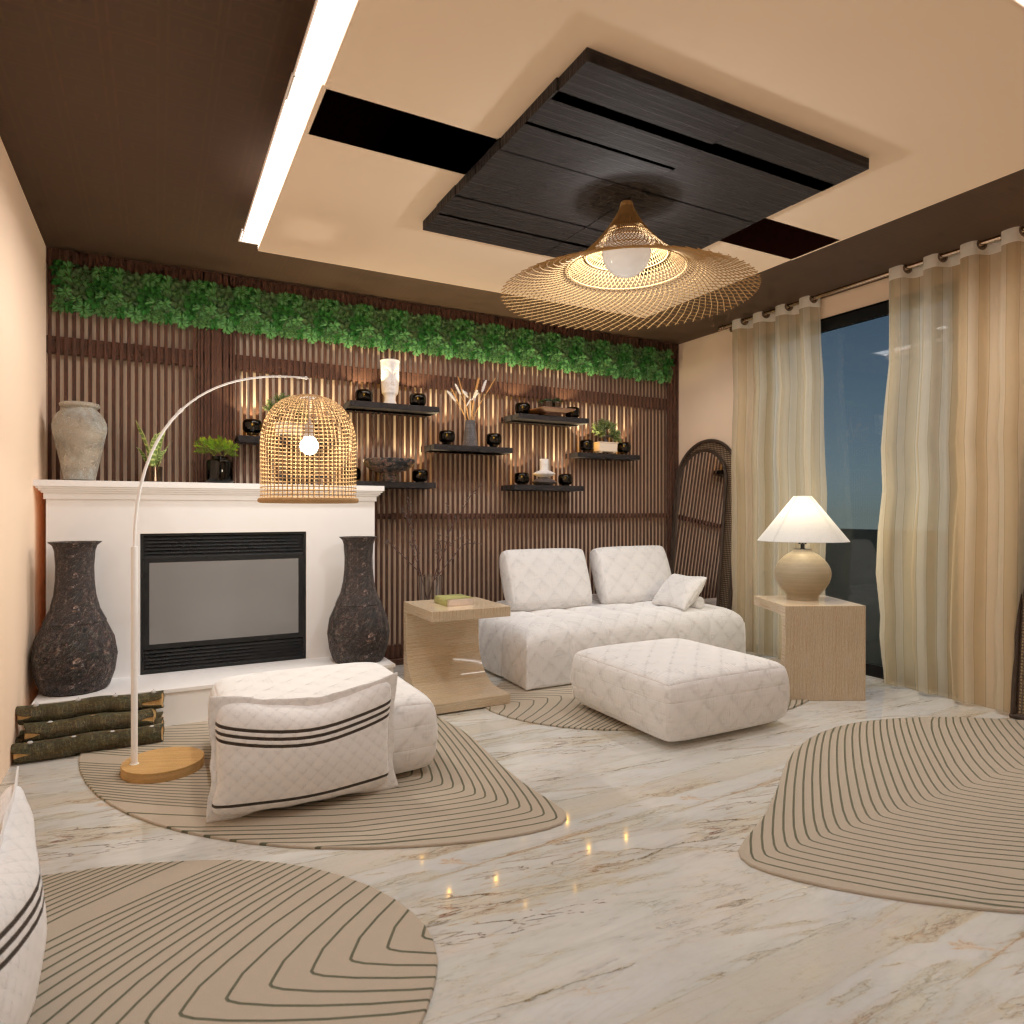 Japandi Living Room #3344088 by Editors Choice