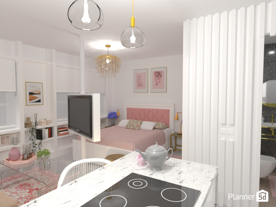 Sophisticated, chic and bright studio #9588400 by Lucija Marko