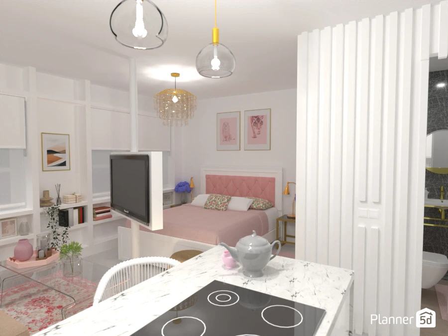 Sophisticated, chic and bright studio #3067104 by Lucija Marko