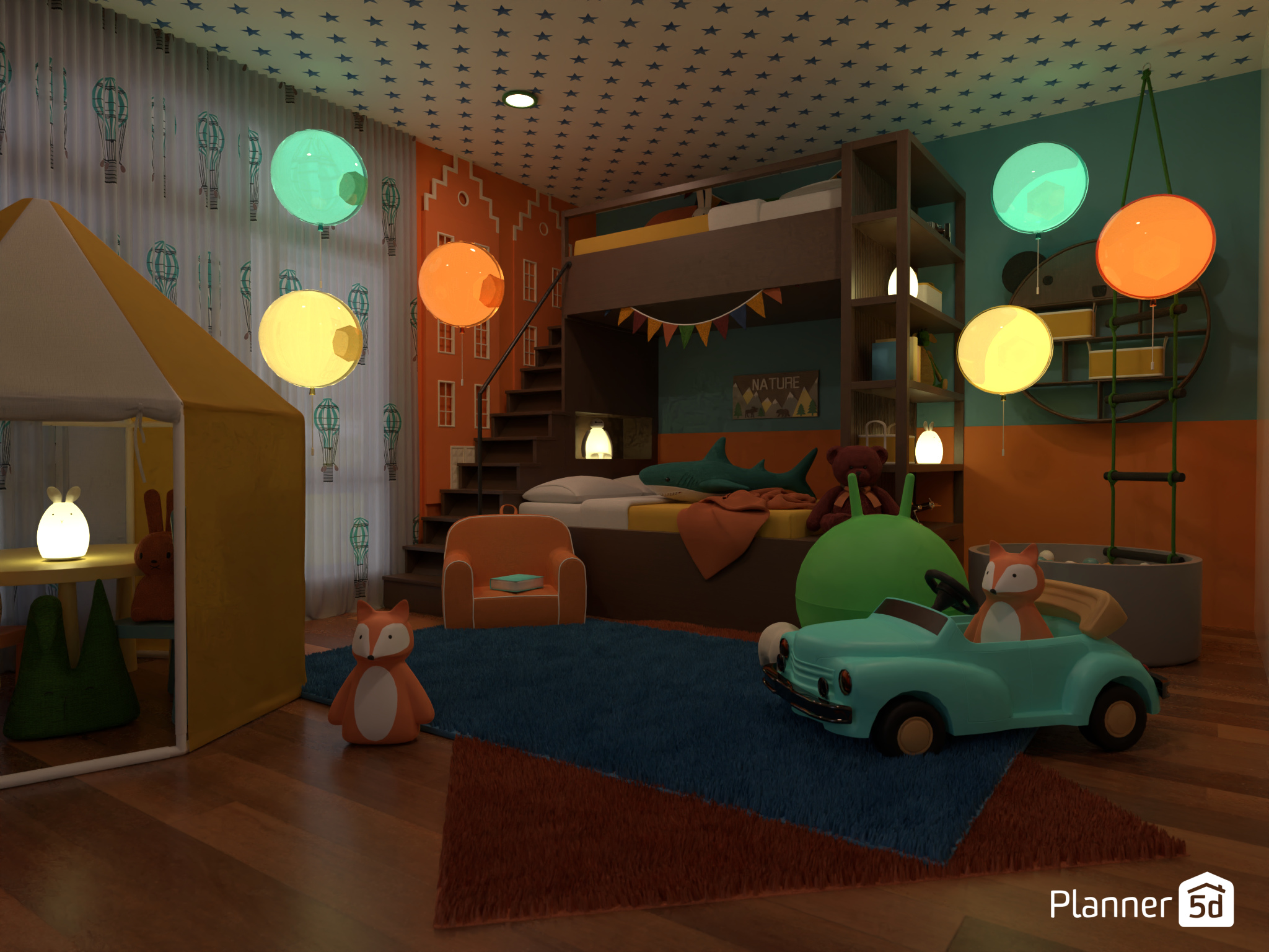 Candy Land Kid's Room / Batalla de diseño 21244038 by Hall Pat image