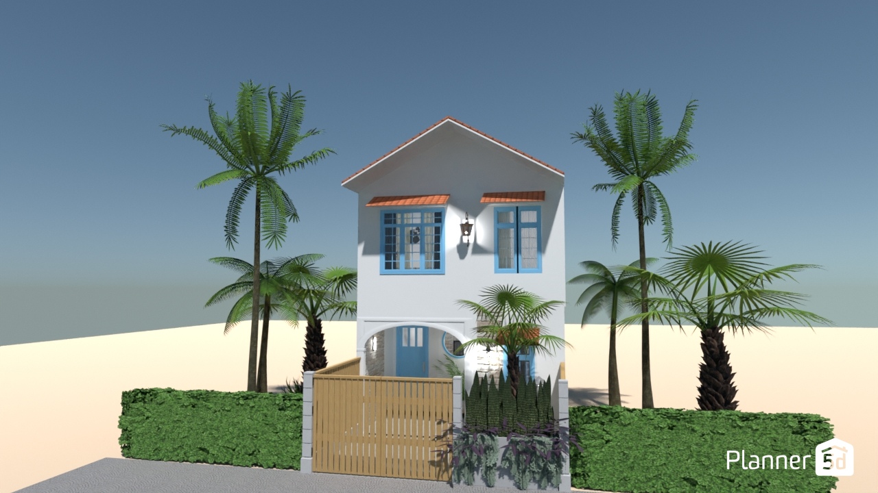 santorini house #26382184 by Ratnasari Nataatmadja (Ait nekomata)