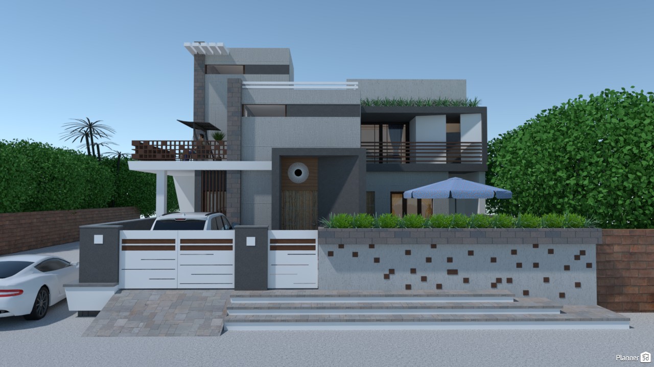 two story house #3338201 Por Chandradeepsinh Jadeja
