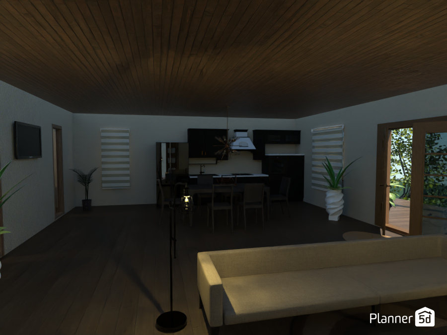 Kitchen and Dining room #11737876 by User 55934517