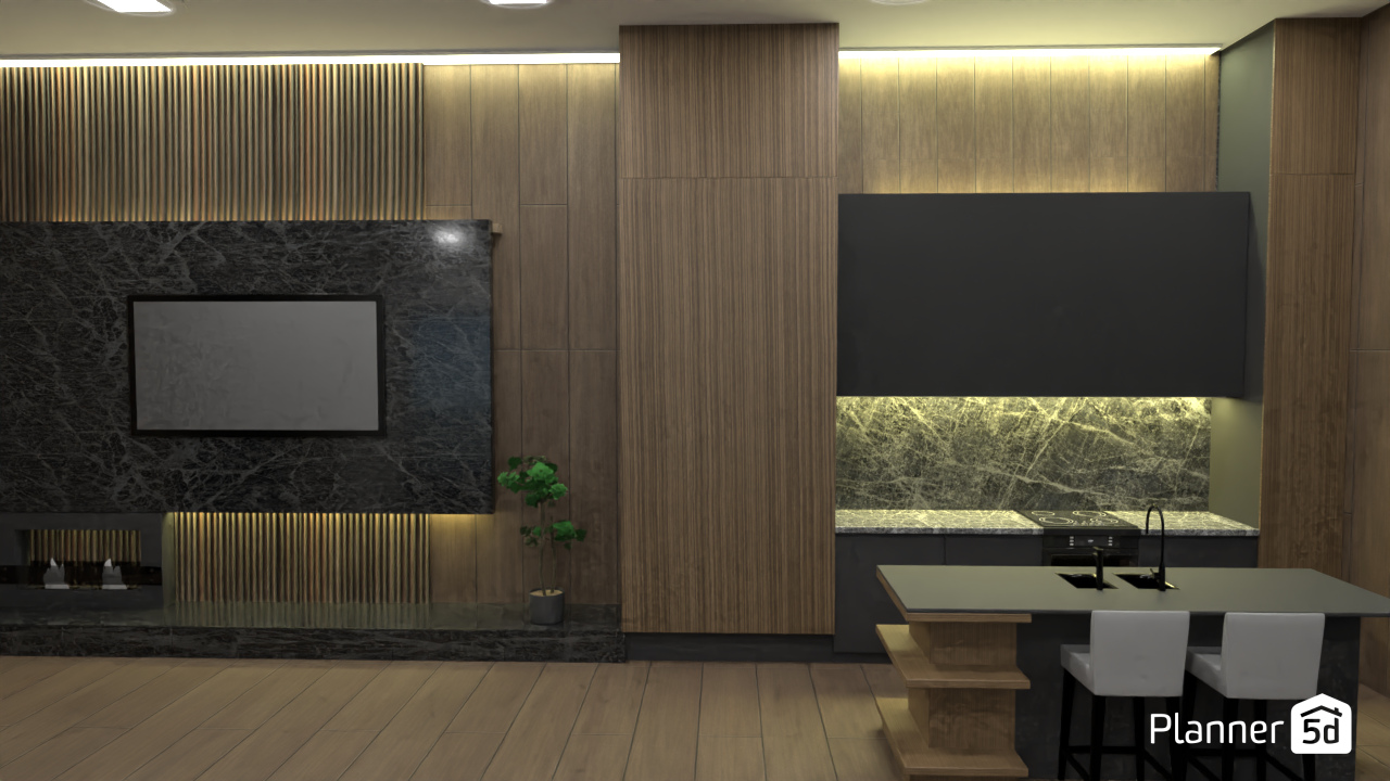 Гостиная современная #12487459 by ITF DESIGN