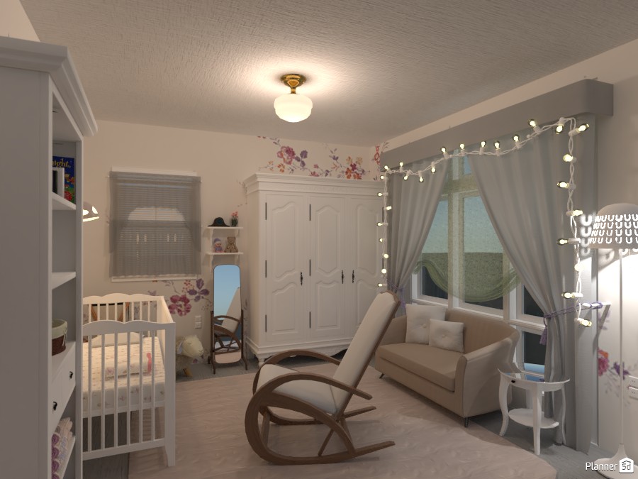 Newborn Baby Girls' Room #4287129 by yves
