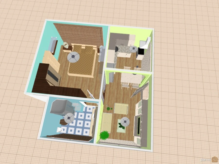 Un petit appartement #55469 by Gisele Pimentel