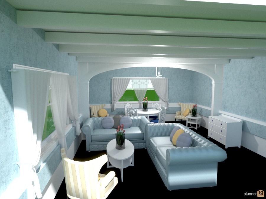 the blue room #950192 by Joy Suiter