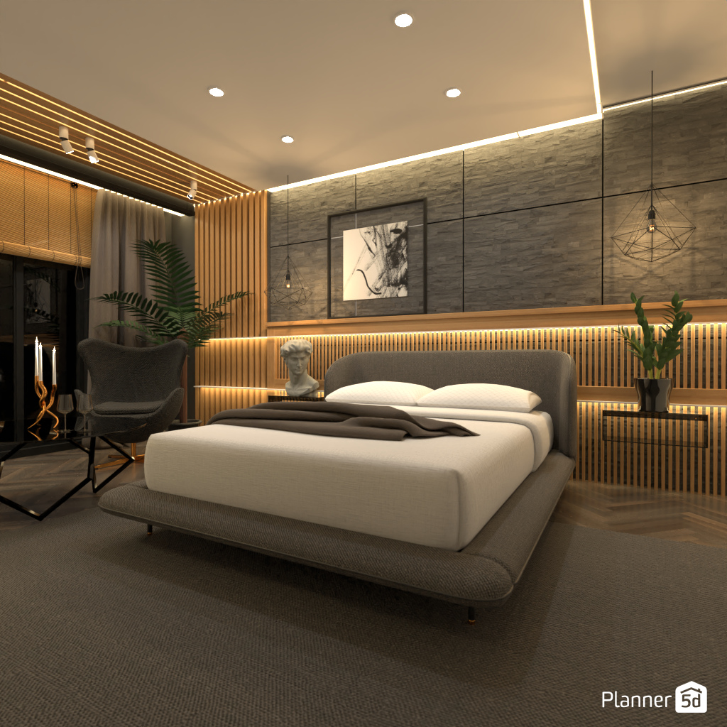 Modern, Classical & Luxury Bedroom 9643508 by Monika image
