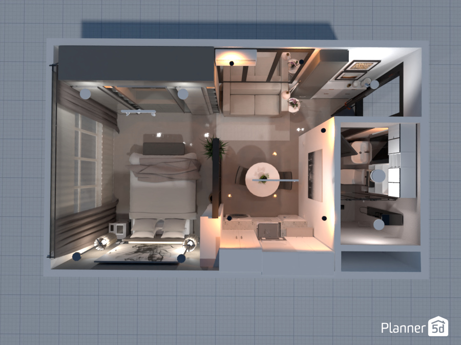25 sq.m condo unit makeover #9070265 by Joyce Fler