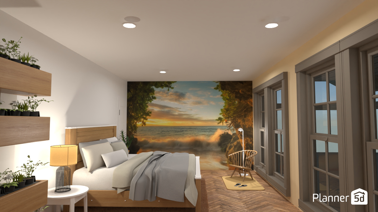 Beach Master Bedroom #10037596 by Emilia