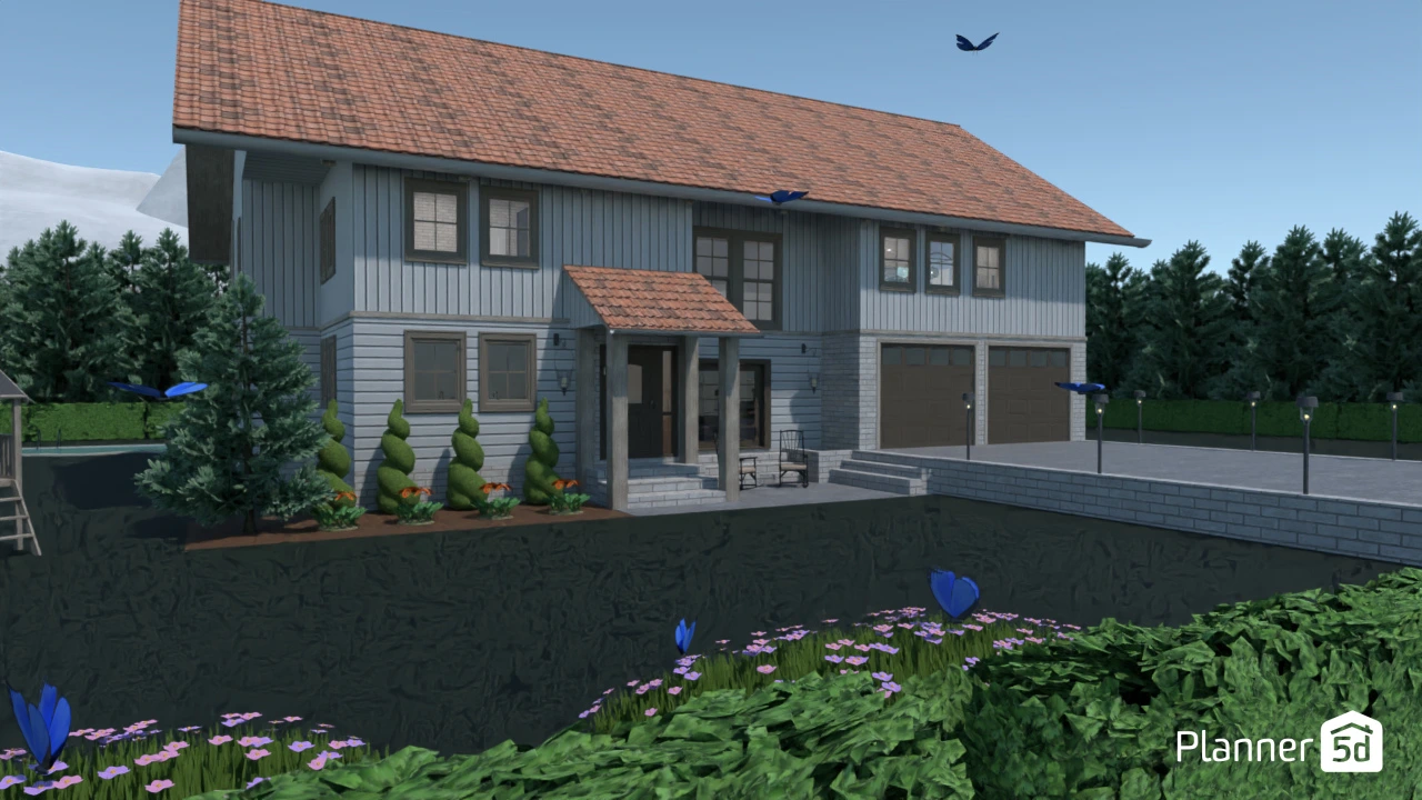 American Country House #112156 Por Emilia