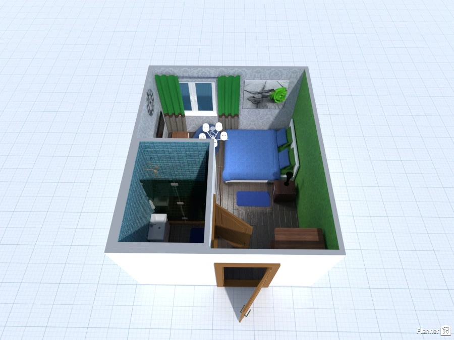 Hotel standart double room #72454 by Ksenia