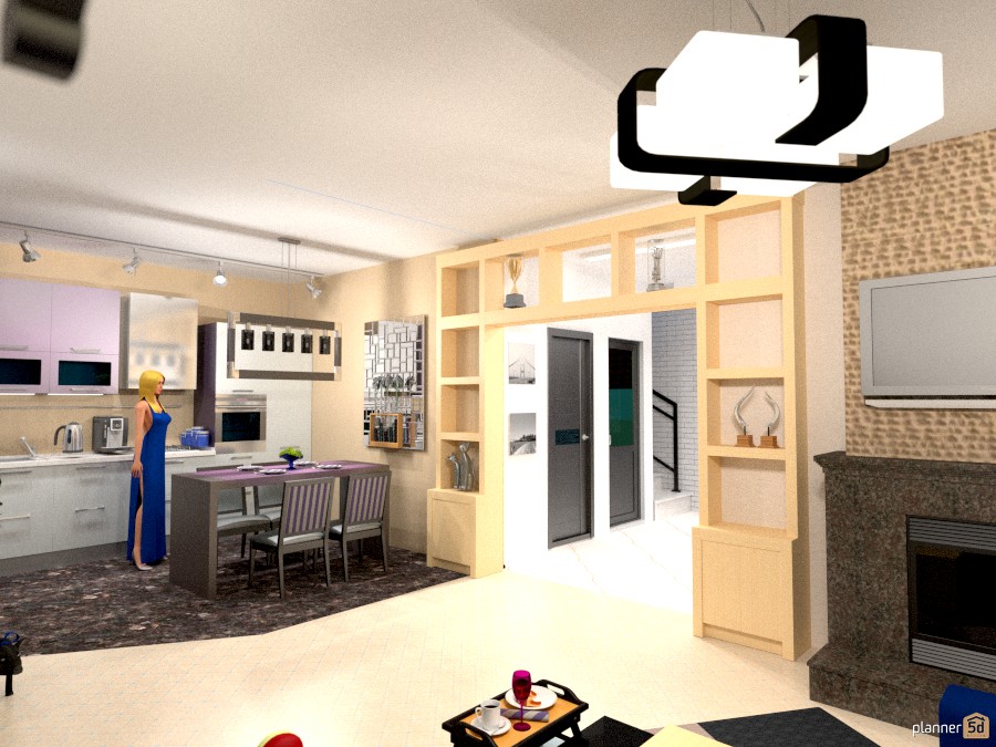 двухэтажный дом #815670 by Хьюзи