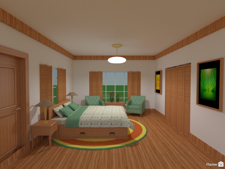 1970's bedroom #1375542 by Joy Suiter