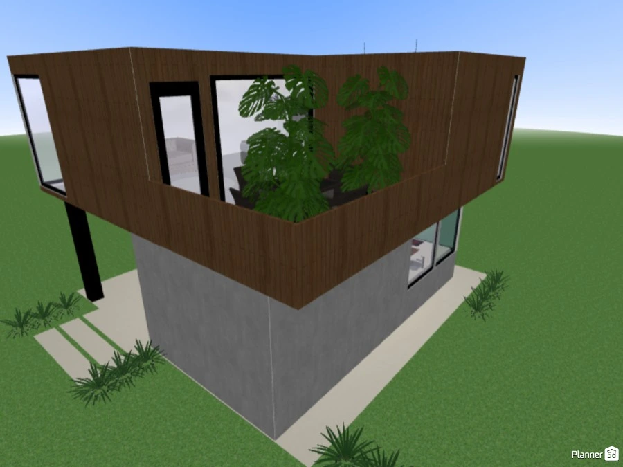 House in the style of America and Contemporary #70553 by Татьяна Максимова