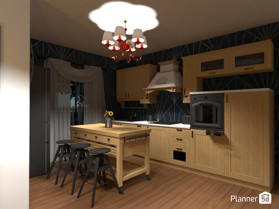 large family kitchen #9622120 by Leila Ashtiani