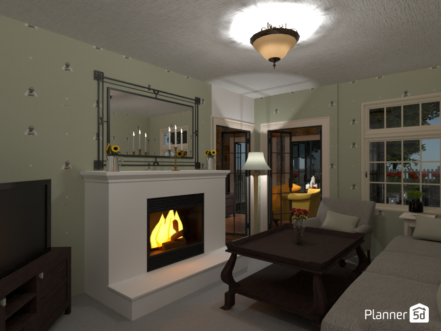 large family room #9622136 by Leila Ashtiani