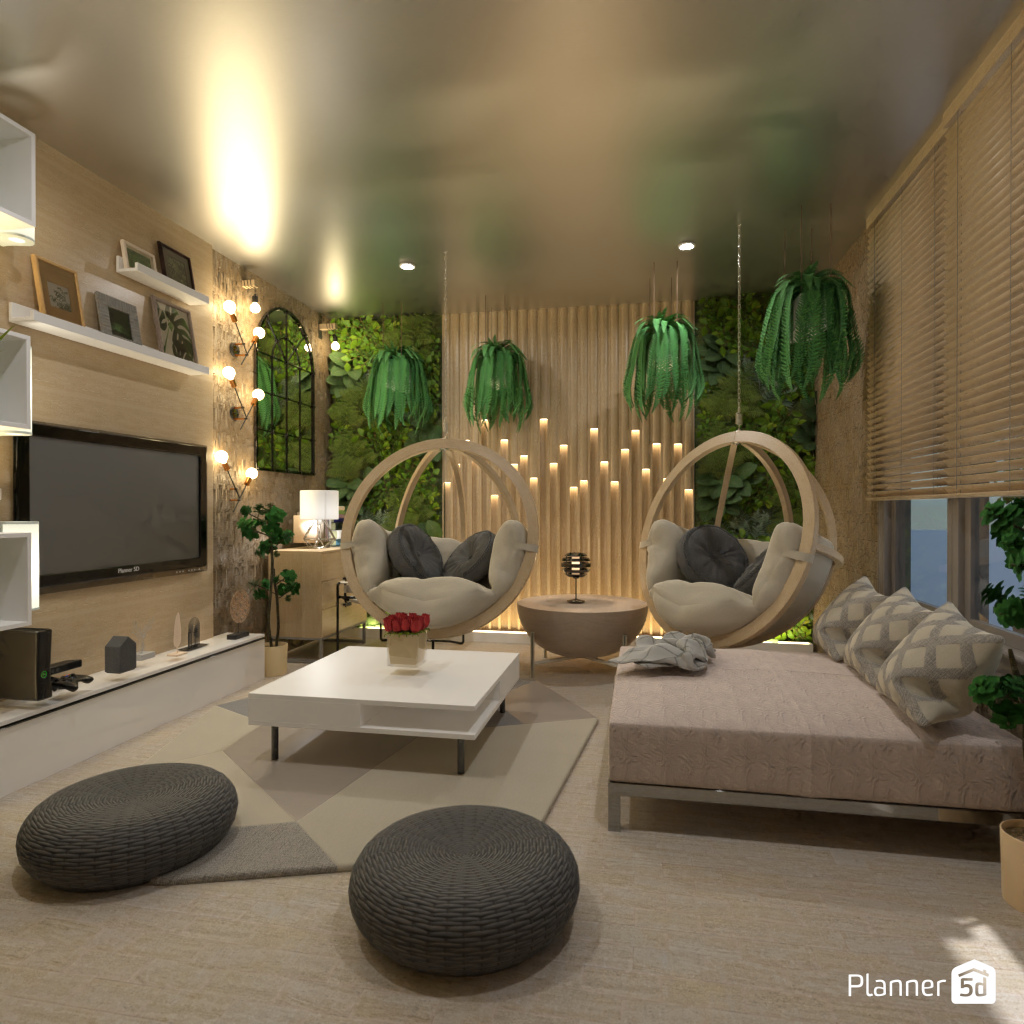 Living room without sofa 19436572 by Editors Choice image