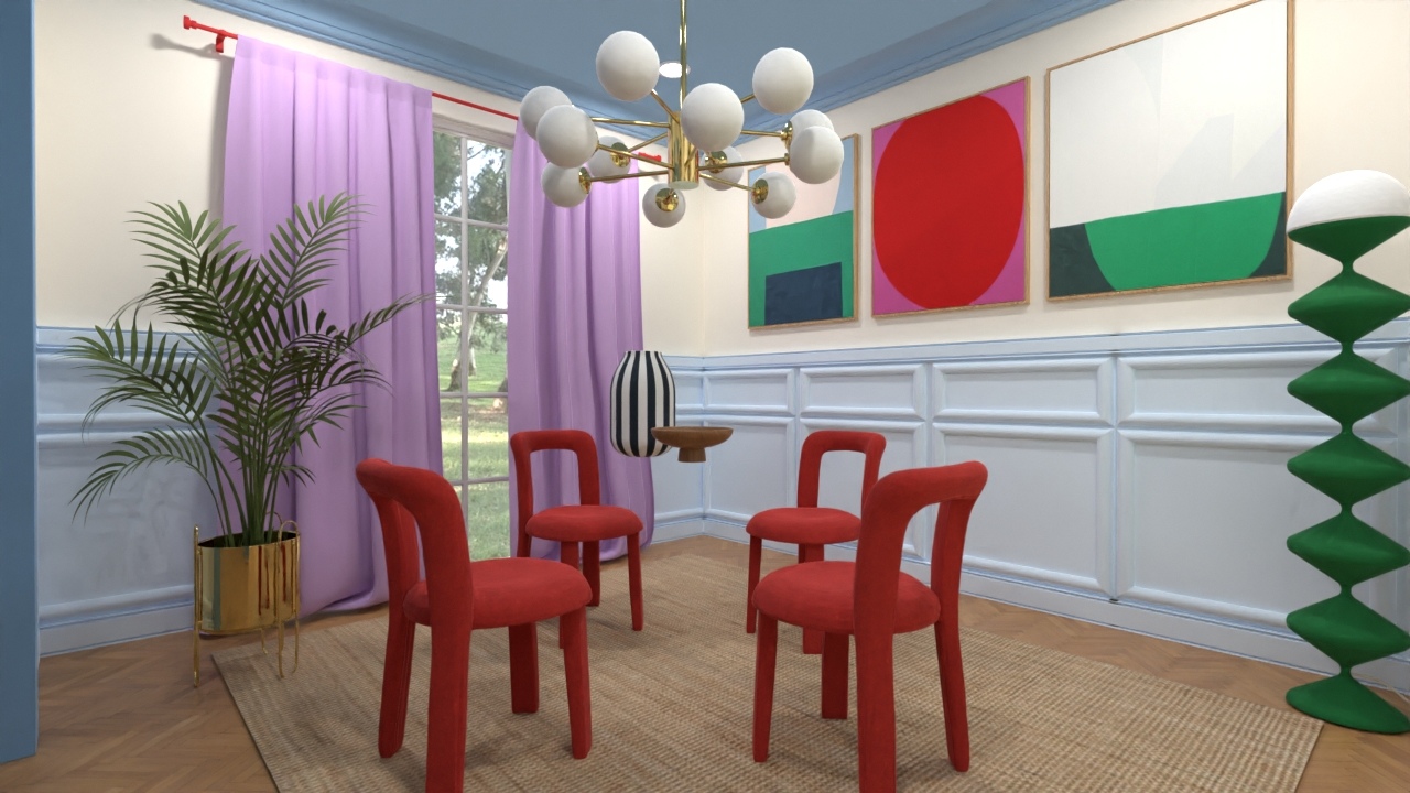 Maximalist Dining room copy #26478980 by Natalia de Arteaga