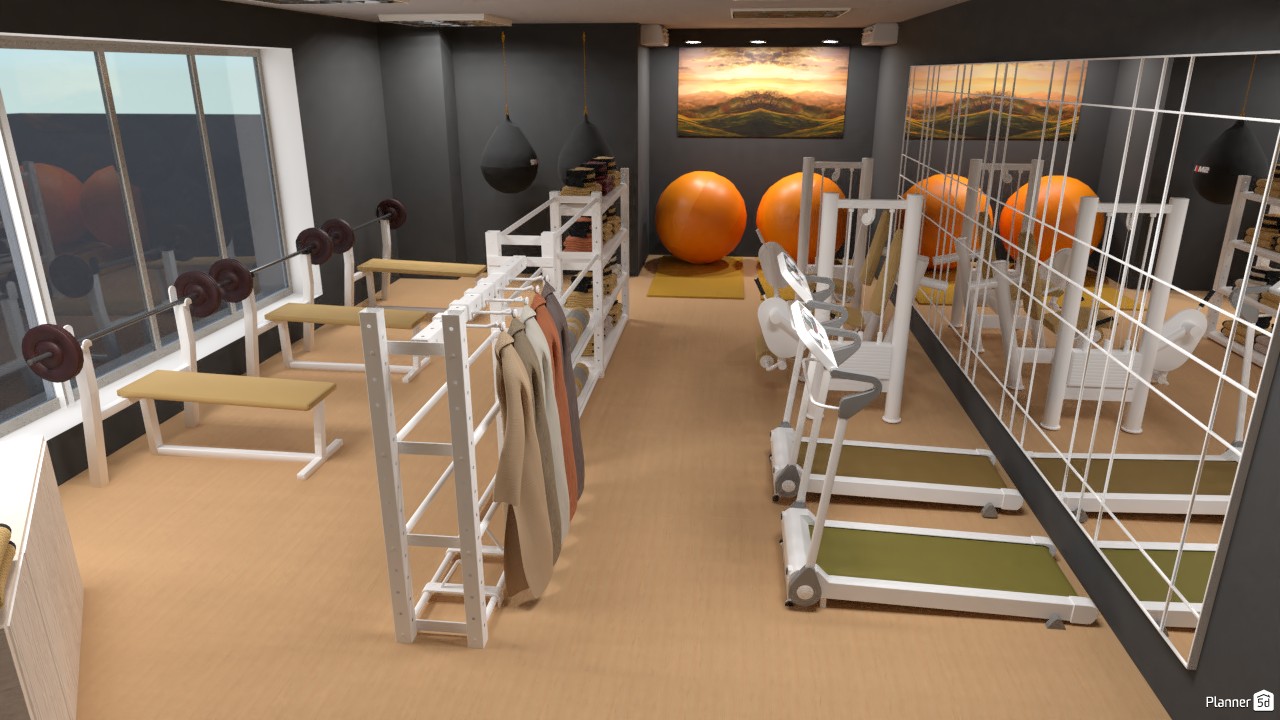 Gym D. #3727577 by Hall Pat