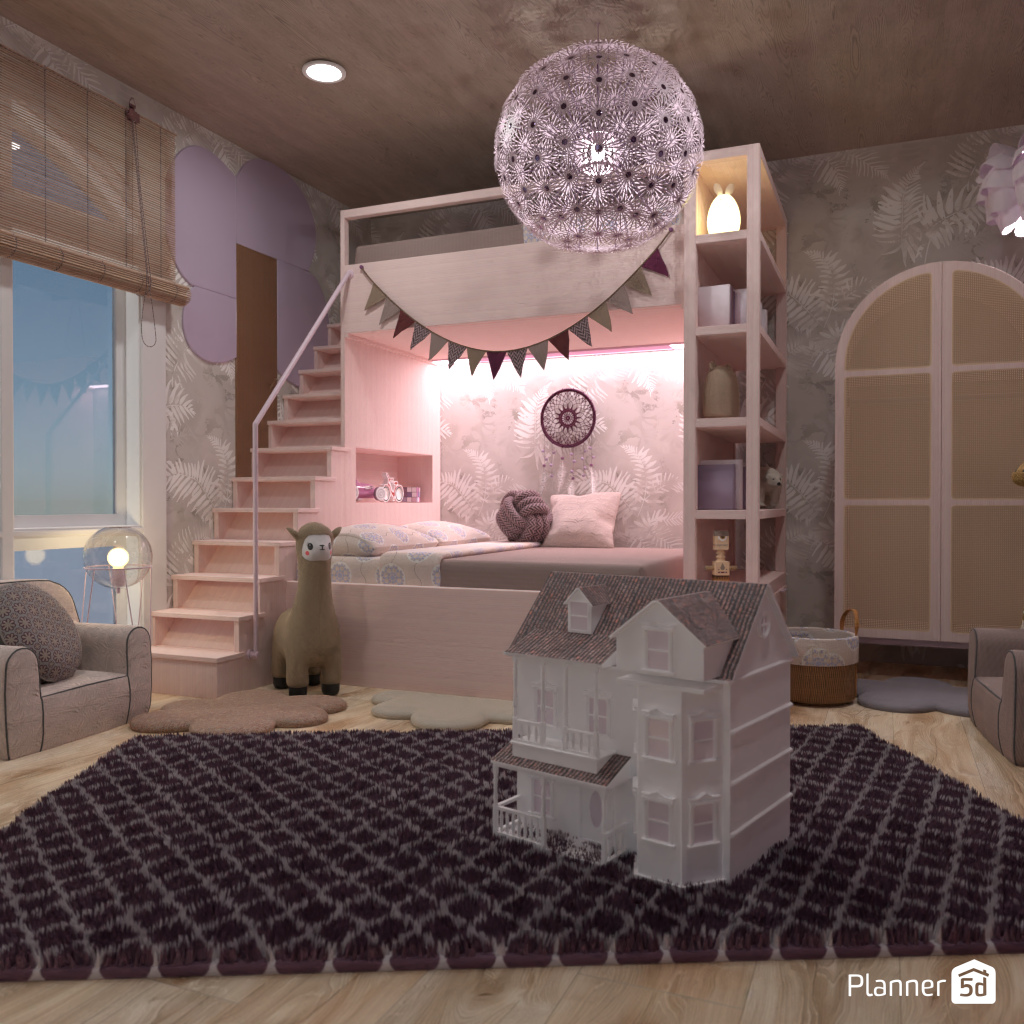 Candy Land Kid's Room #21289578 by Editors Choice