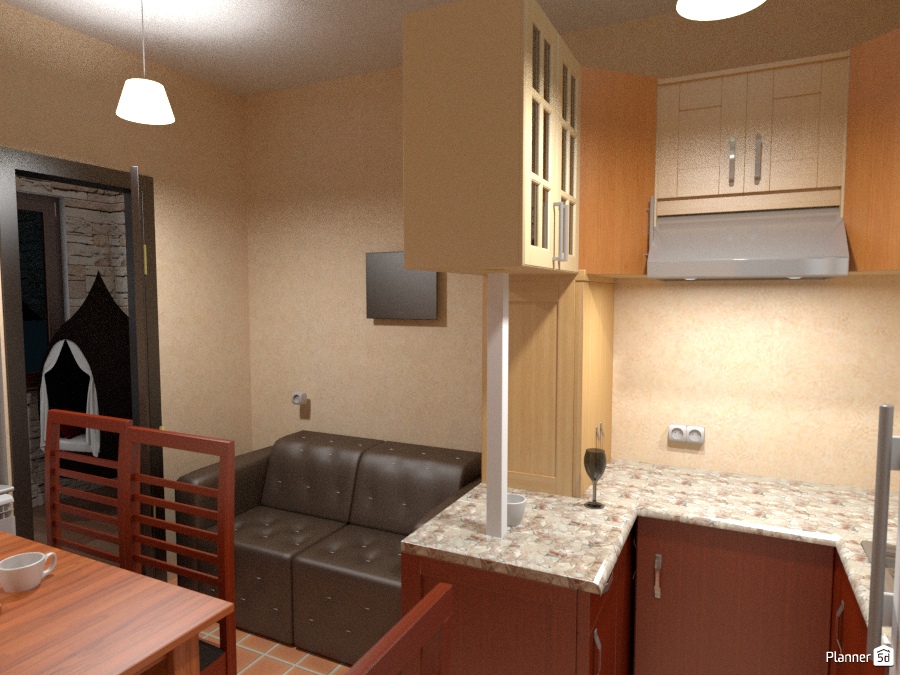 Кухня 9,9 кв.м. #1454518 by Alex C.