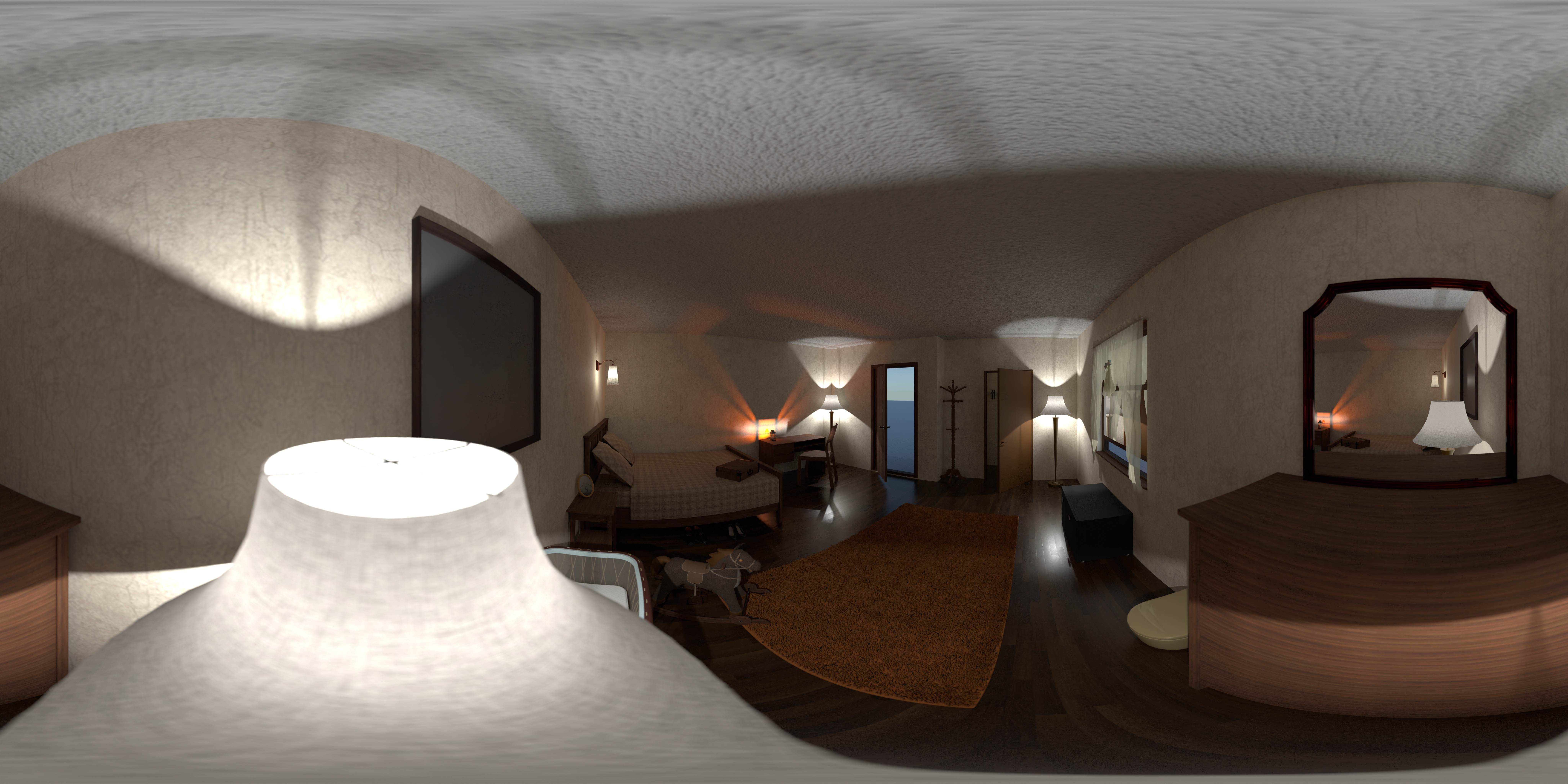 Elizabeth Wright Prince House: Upper West Family Bedroom #23357854 by emyscanlan