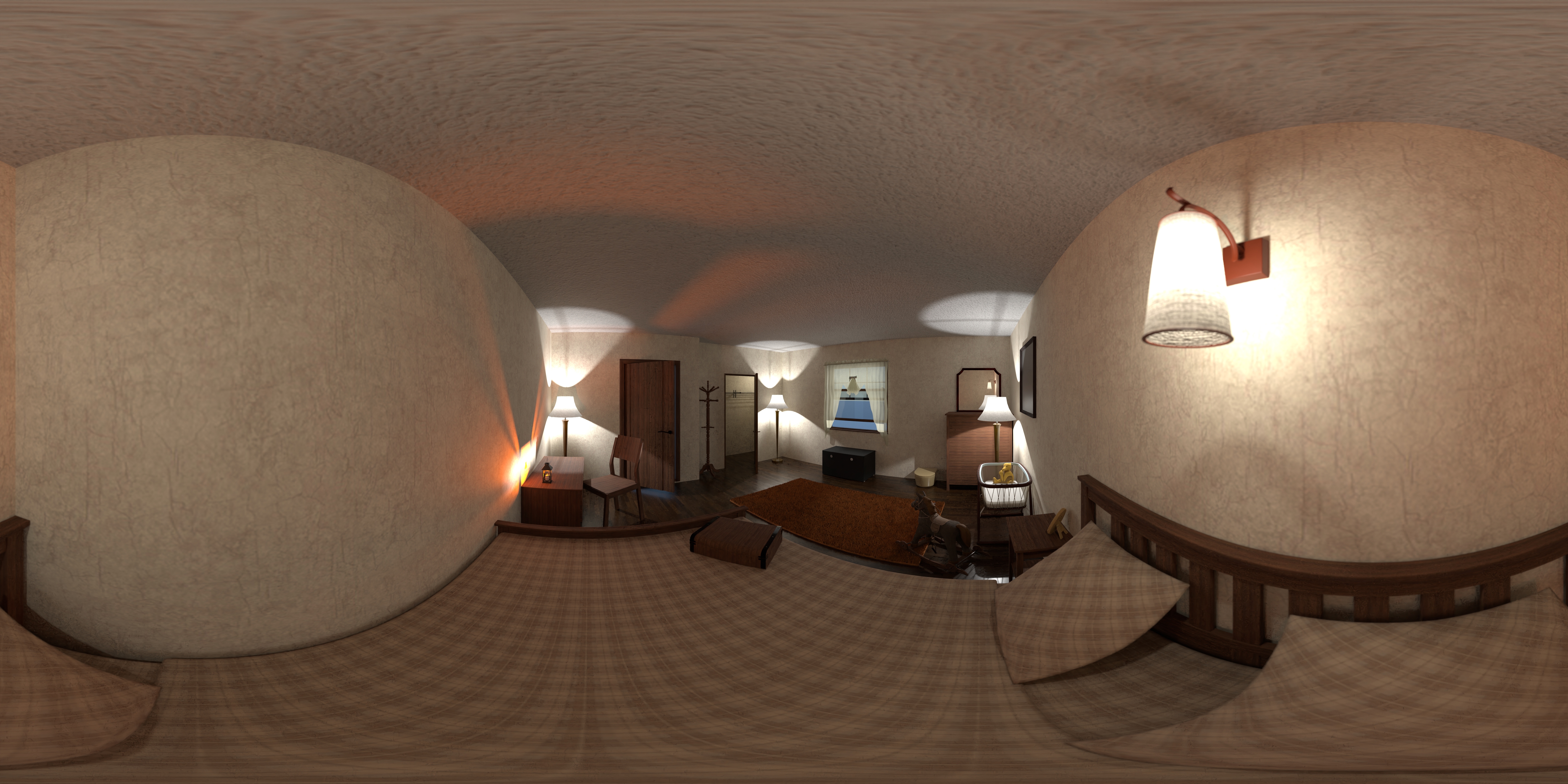 Elizabeth Wright Prince House: Upper West Family Bedroom #23357858 by emyscanlan