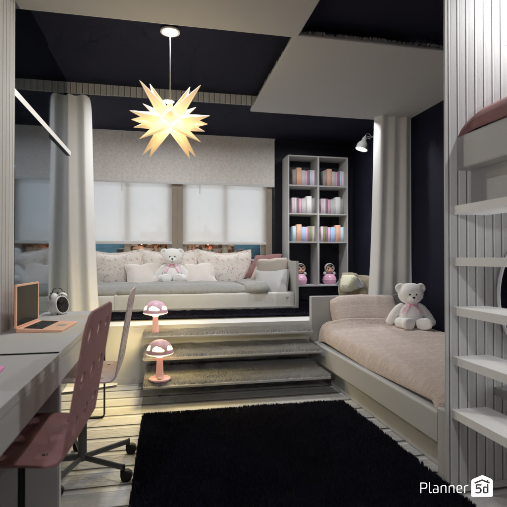 Bedroom for twins #18906880 by Editors Choice