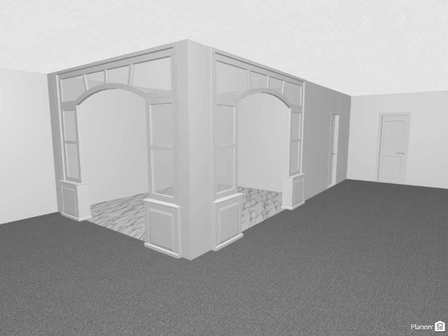 Layout of The one Story House #3035712 by Keki