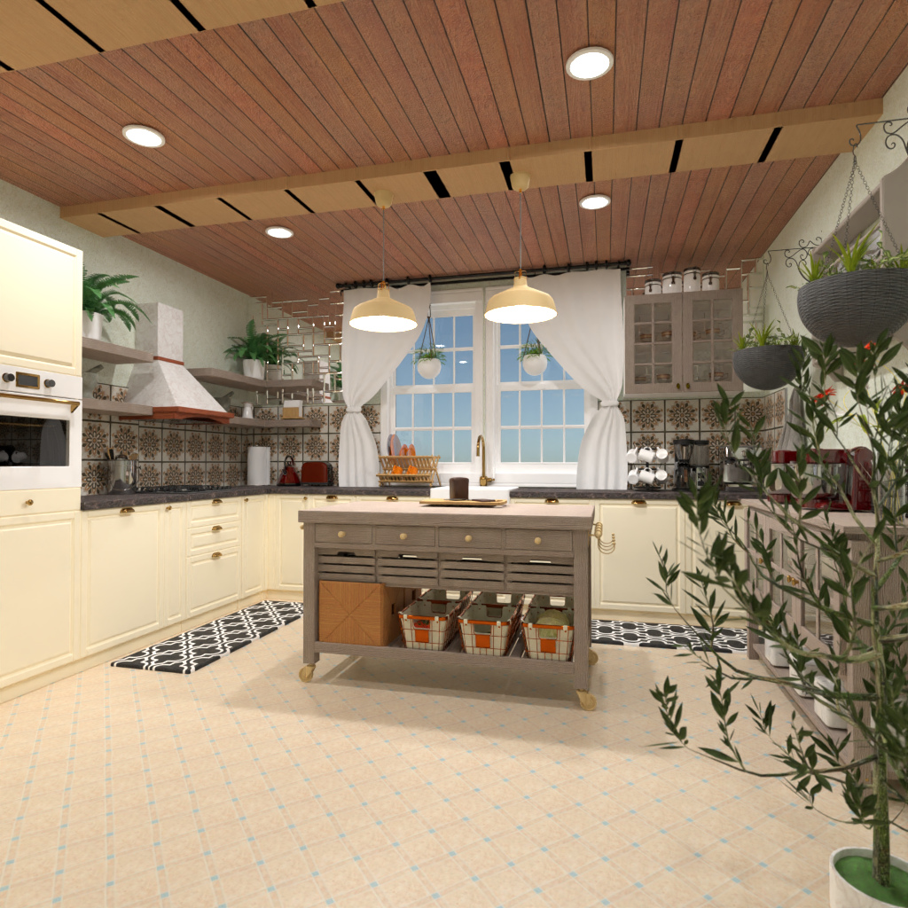 Vintage kitchen #13247195 by Editors Choice