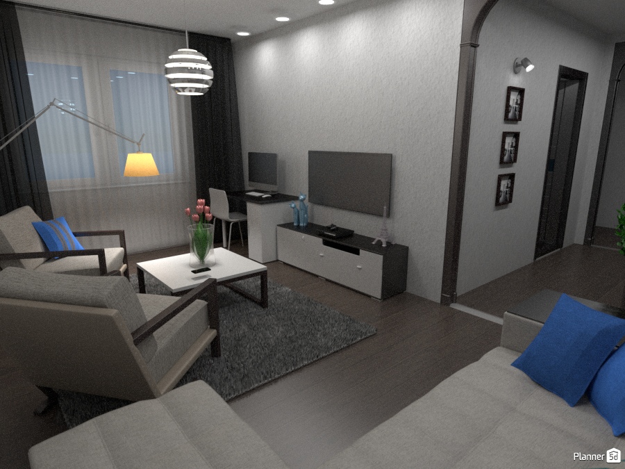 Квартира общей площадью 60 м2 #1797752 by Влад