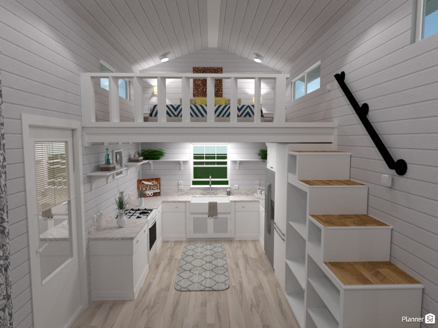 Tiny House - Kitchen One #1732976 by Micaela Maccaferri