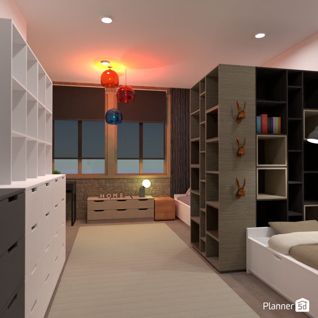 Bedroom for twins 18915428 by Editors Choice image