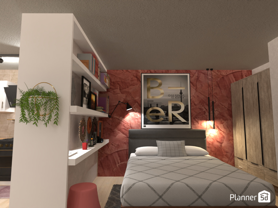 50 mq: Bed Corner #8228329 by Fede Lars