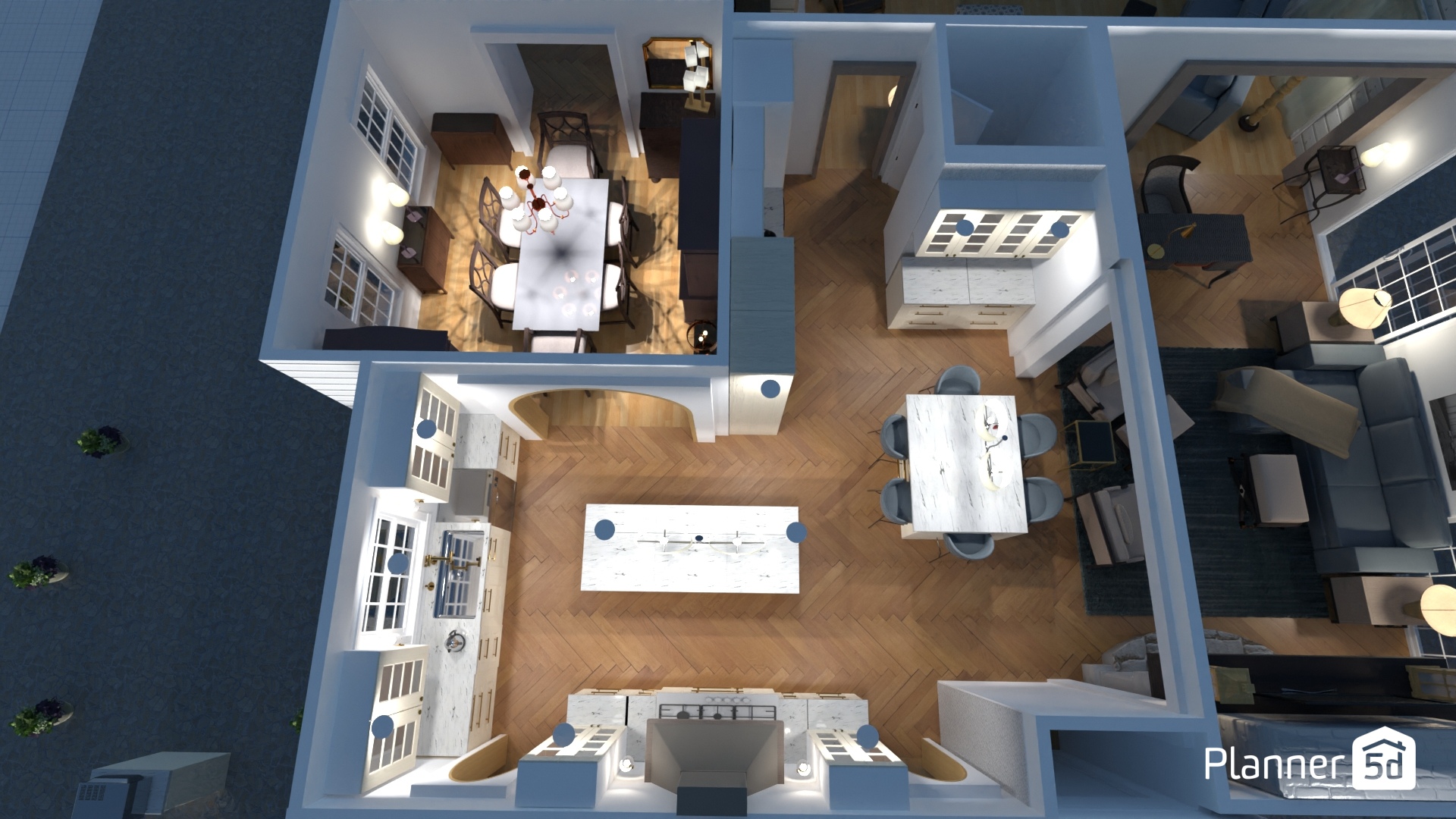 Kitchen Remodel 2024 - arch to Mudroom w/ovens near sink copy #24260344 by Jen Tyre