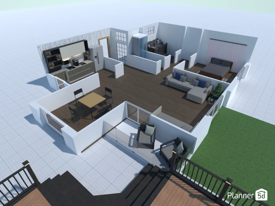 Big Family house with deck #3057820 by Allanah Miller