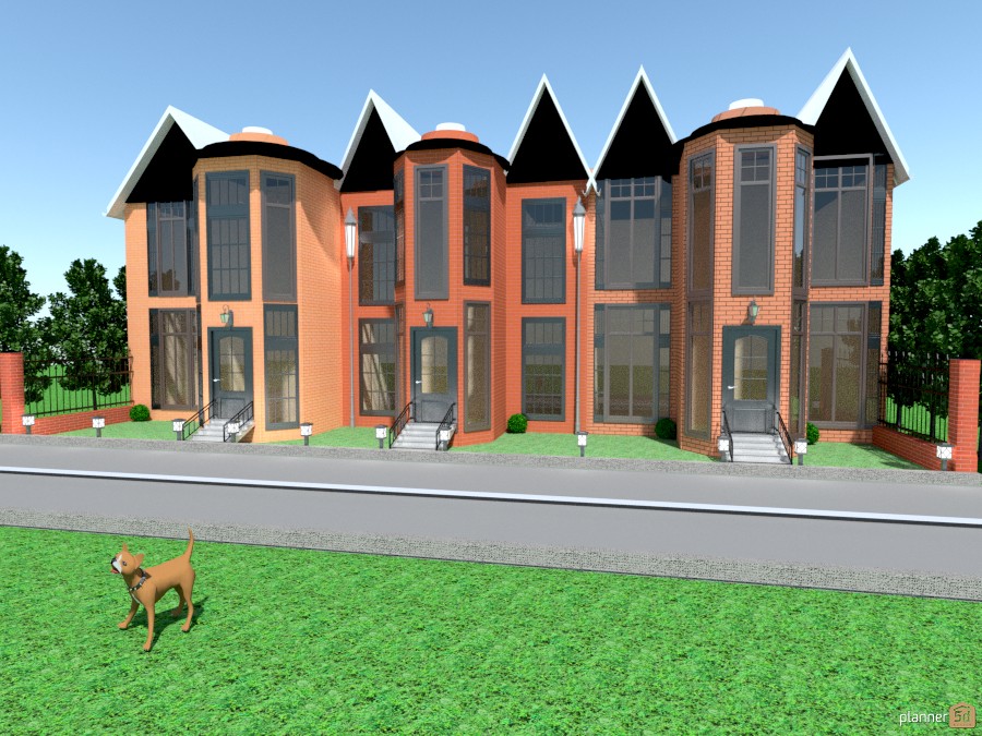 row houses #903273 by Joy Suiter