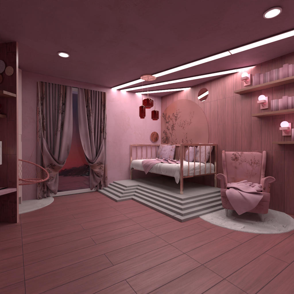 Pink interior. Win a subscription #11748956 by Editors Choice