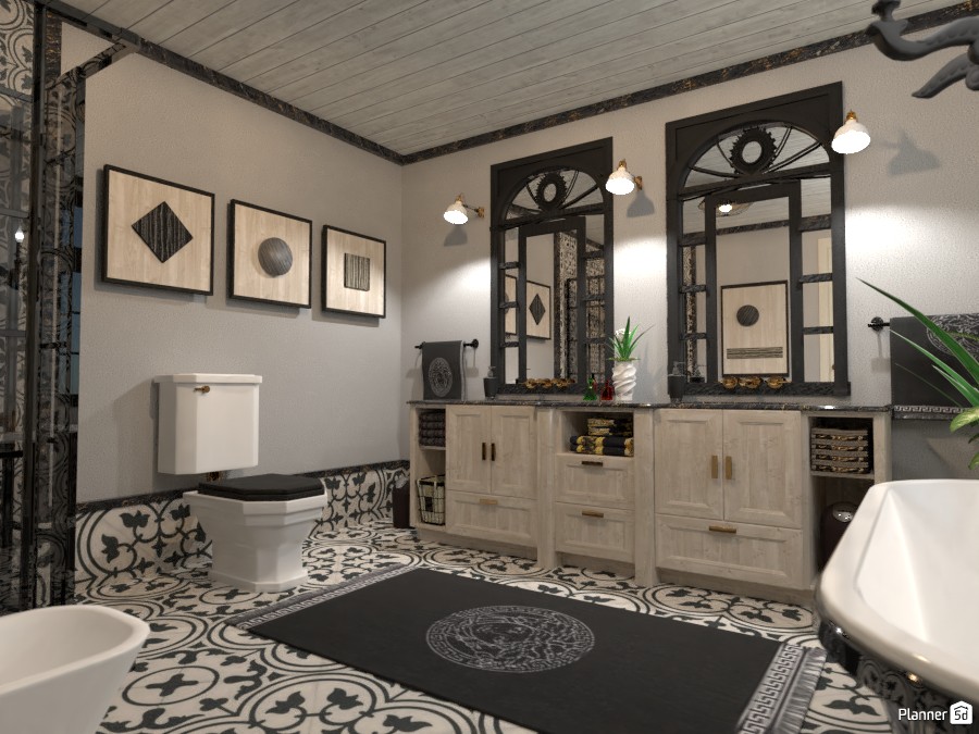 Charming Home: Male Bath #3309462 by Micaela Maccaferri