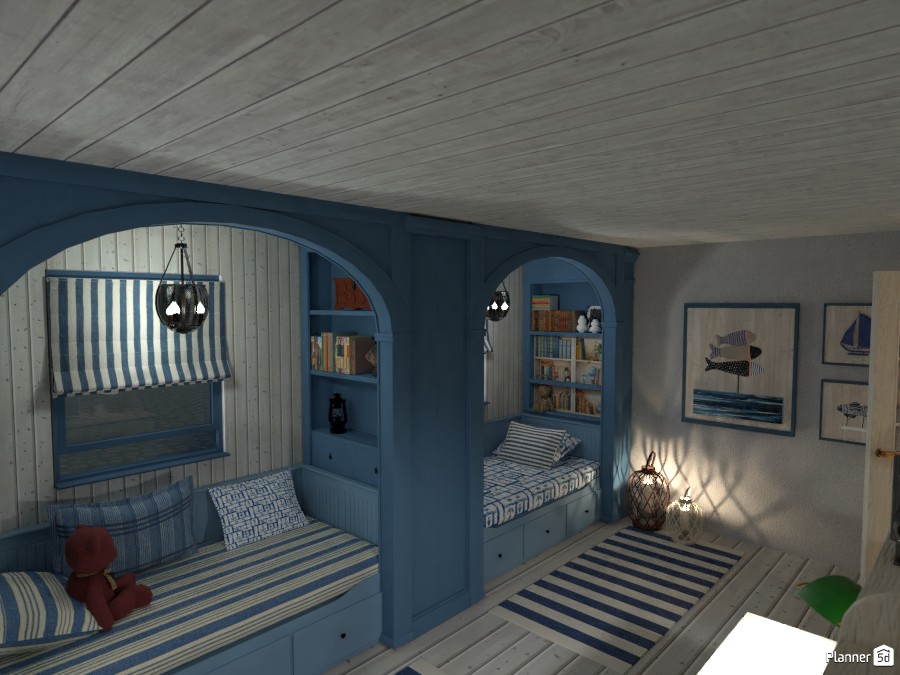 Charming Home: Kinder Bedroom #3314247 Por Micaela Maccaferri