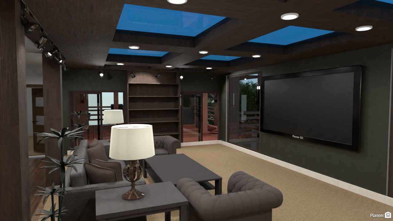 Skylight Living Room #3700247 by Jeremiah Johnson