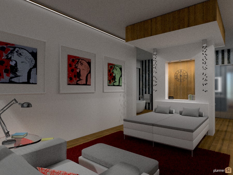 attico ( camera da letto) #1167861 by Svetlana Baitchourina