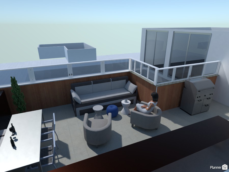 523 Outdoor Terrace #3173339 by Heather Kanser