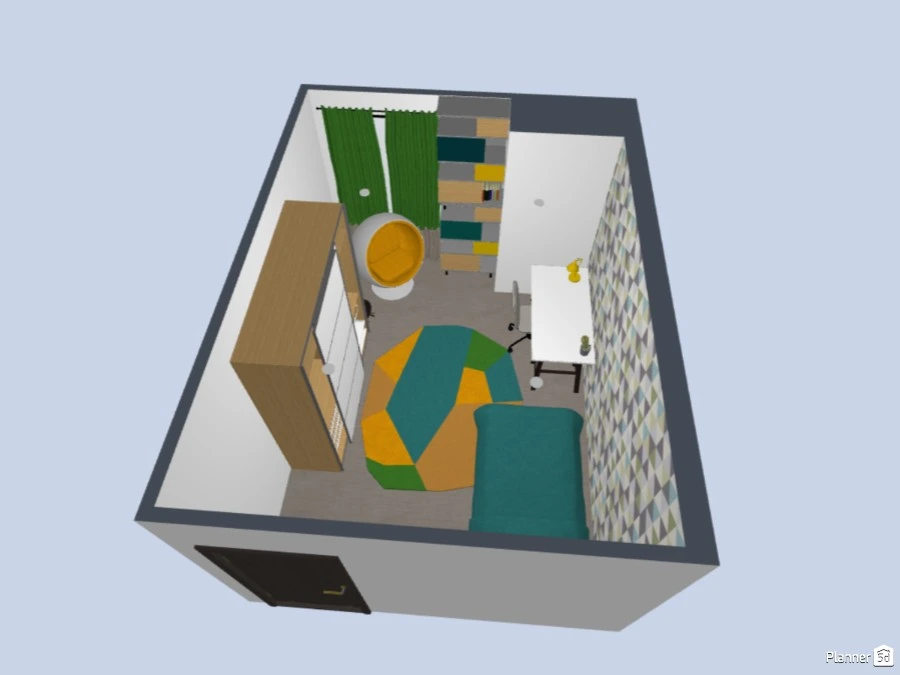 A room for a boy. #85074 by Anastazja Grabkowska