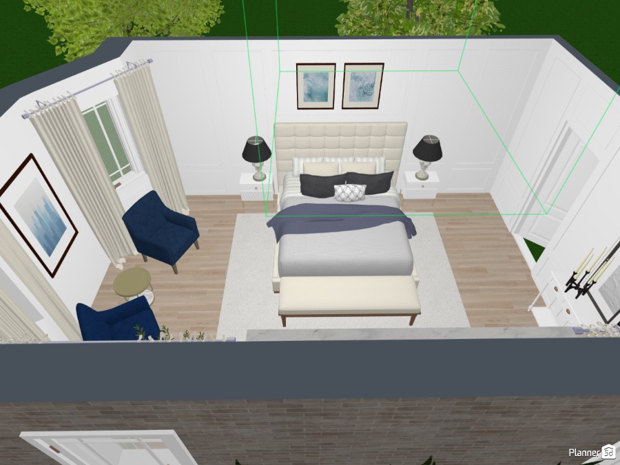 Bedroom #23464275 by User 159175611