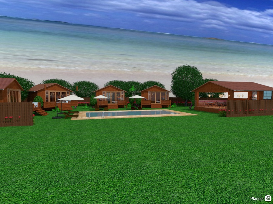 Tropical Bed and Breakfast Resort #1866938 by Olivia11