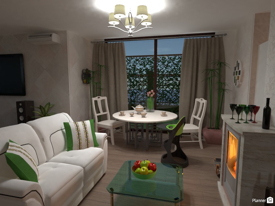 Exit to the terrace #2957348 by Alena Arkhipenko