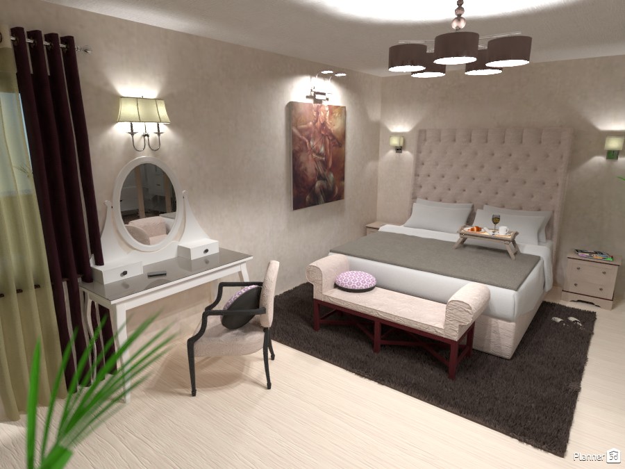 Bedroom #2962585 by Alena Arkhipenko